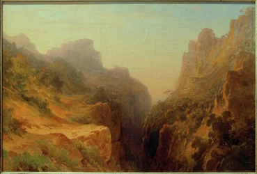 Landschaft im Apennin